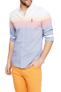 Рубашка мужская U.S. POLO Assn. G081SZ004ACTOSONAT VR030 красная XL