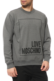 Толстовка мужская Love Moschino M 6 470 30 E 1851 B922 серая S