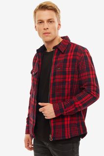 Рубашка мужская Lee красная