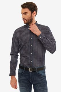 Рубашка мужская TOM TAILOR синяя