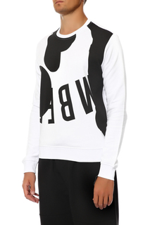 Толстовка мужская Bikkembergs C 6 025 09 M 3806 A00 белая XXL