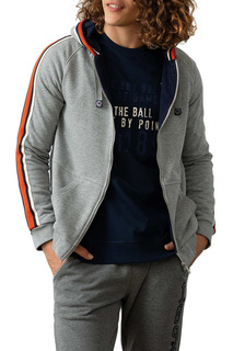 Толстовка мужская U.S. POLO Assn. G081SZ0820NOVE серая M