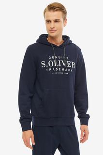 Толстовка мужская s.Oliver синяя
