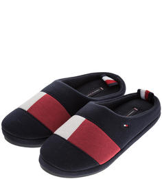 Мужские домашние тапочки Tommy Hilfiger FM0FM02178 403 midnight 43-44 US