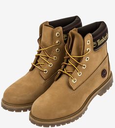 Ботинки женские Timberland желтые
