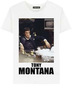 Футболка мужская ALEXANDER KONASOV "Тони Монтана" белая XXL