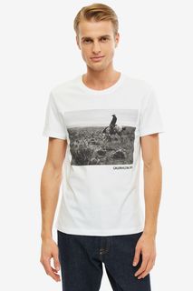 Футболка мужская Calvin Klein Jeans белая