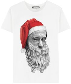 Футболка мужская ALEXANDER KONASOV "Putin Santa" белая 3XL