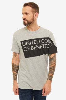 Футболка мужская United Colors of Benetton серая