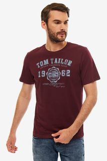 Футболка мужская TOM TAILOR красная
