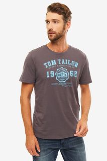 Футболка мужская TOM TAILOR серая