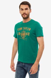 Футболка мужская TOM TAILOR зеленая