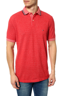 Поло мужское Tommy Hilfiger MW0MW07929 611 красное L