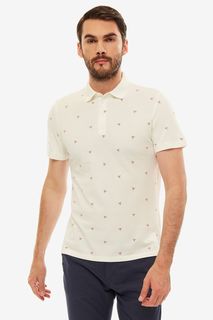 Футболка Поло мужская TOM TAILOR бежевая