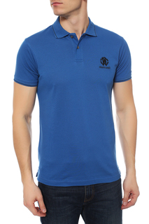 Поло мужское Roberto Cavalli FSR602KB00503030 синее XL
