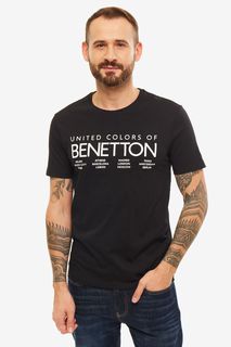 Футболка мужская United Colors of Benetton черная