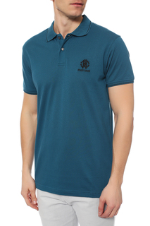 Поло мужское Roberto Cavalli FSR602KB00504008 синее XXL