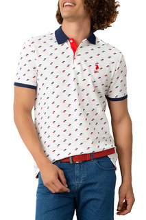 Поло мужское U.S. POLO Assn. G081SZ0110MUKONO VR013 белое M