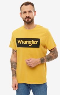 Футболка мужская Wrangler желтая