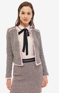 Жакет женский COMMA 81.903.54.5845 44P6 розовый/розовый/белый/черный/оранжевый 42 DE