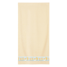 Полотенце универсальное Aquarelle Фотобордюр мишки и звезды бежевый