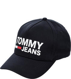 Бейсболка мужская Tommy Jeans AM0AM04676 496 black iris, синий