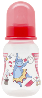 Бутылочка для кормления Lubby Just Lubby с молочной соской, 125 мл