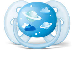 Пустышка Philips Avent Ultra Soft SCF52812 Космос 1 шт 6-18 мес. для мальчика