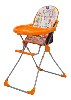 Стульчик для кормления Тополь Selby 152 Яркий луг оранжевый