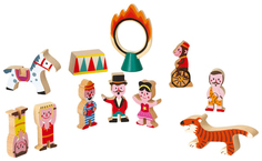 Деревянная игрушка Janod Маленькие истории. Цирк J08511