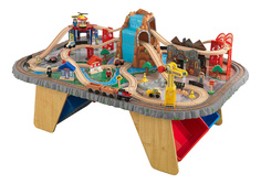Игровой набор KidKraft Waterfall Junction Train Set and Table