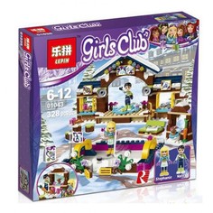 Конструктор пластиковый LEPIN 01043 Горнолыжный курорт: Каток