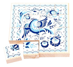 Пазл Томик Гжель