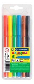 Фломастеры Centropen Набор фломастеров 6 цветов