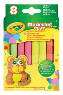 Незасыхающий пластилин «неоновый» Crayola