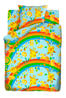 Комплект детского постельного белья Веселый счет Непоседа Кошки-мышки 3 предм.