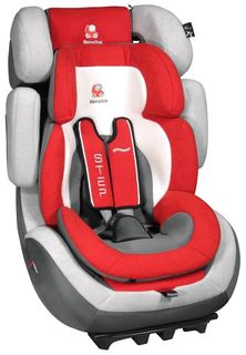 Автокресло Renolux Step 123 группа 1/2/3, Серый-Красный