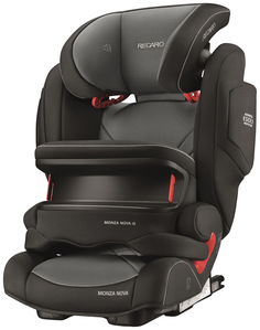 Автокресло RECARO Monza Nova IS Seatfix группа 1/2/3, Черный