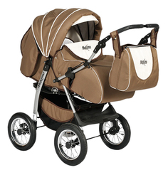 Коляска-трансформер Indigo maximo indigo Ma 02 коричневый светло беж