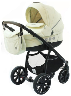 Коляска 2 в 1 Noordi Fjordi Melange 2, 1 SP Ivory