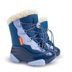 Сапоги Demar snow mar 2 c голубой натуральная овчина шнурки р 24-25