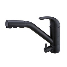 Смеситель для кухни Kaiser Safira 15066-9 с подключением к фильтру Black