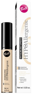 Корректор для лица Bell Hypoallergenic Liquid Eye №01 Light Beige 6 мл
