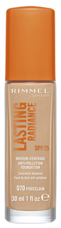 Rimmel Lasting Radiance Medium Coverage Anti-Pollution Foundation SPF25