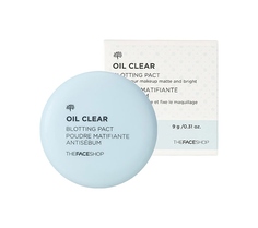 Пудра The Face Shop "Oil clear blotting pact" компактная для жирной кожи 9 г