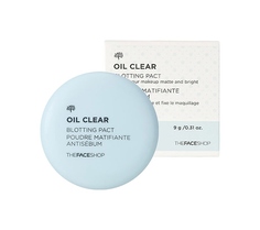 Пудра The Face Shop "Oil clear blotting pact" компактная для жирной кожи 9 г