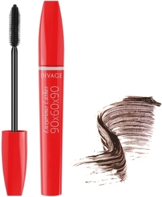Тушь для ресниц DIVAGE 90x60x90 Luxurious Lashes, тон №02