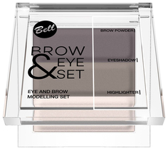 Тени для бровей Bell Brow And Eye Modelling Set 03 25 гр