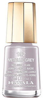 Лак для ногтей Mavala Metallic grey тон 192
