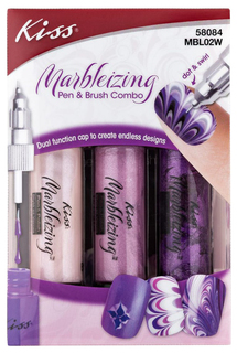 Набор фломастеров для нейл-дизайна Kiss Marbleizing Kit